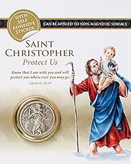 Saint christopher magnetic for sale  Delivered anywhere in UK