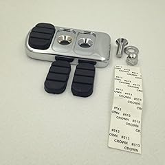 Chrome foot pegs for sale  Delivered anywhere in UK