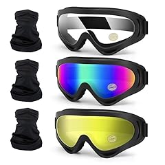 Motorcycle goggles pack for sale  Delivered anywhere in USA 