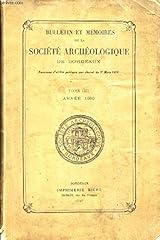 Bulletin memoires societe d'occasion  Livré partout en France