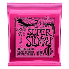 Ernie Ball Super Slinky Nickel Wound Electric Guitar for sale  Delivered anywhere in UK