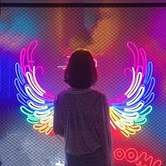 Angel wings neon for sale  Delivered anywhere in UK