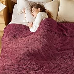Bedsure kuscheldecke rot gebraucht kaufen  Wird an jeden Ort in Deutschland