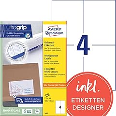 Avery zweckform 3483 gebraucht kaufen  Wird an jeden Ort in Deutschland