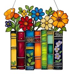 Book ornament stained for sale  Delivered anywhere in USA 