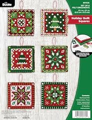 Bucilla holiday quilt for sale  Delivered anywhere in USA 