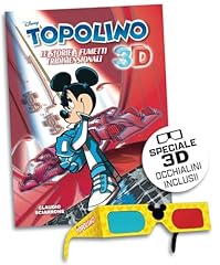 Topolino 3d. storie usato  Spedito ovunque in Italia 