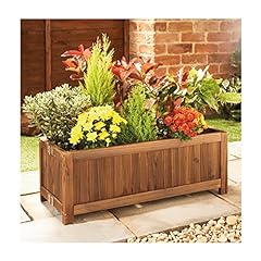 Spot on dealz® Large Rectangular Planter Free Standing, used for sale  Delivered anywhere in UK