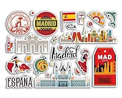 Sticker sheet madrid for sale  Delivered anywhere in UK