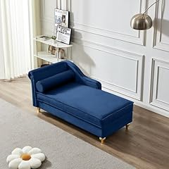 Velvet chaise lounge for sale  Delivered anywhere in USA 