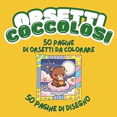 Orsetti coccolosi colorare usato  Spedito ovunque in Italia 