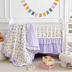 Cotton ruffle crib for sale  Delivered anywhere in USA 