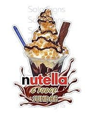 Nutella fudge sundae usato  Spedito ovunque in Italia 