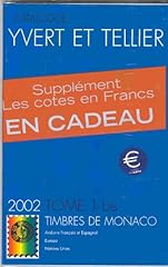 Catalogue yvert tellier d'occasion  Livré partout en France