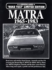 Matra limited edition d'occasion  Livré partout en France