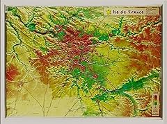 Véritable carte relief d'occasion  Livré partout en France