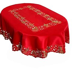 Grelucgo christmas tablecloth for sale  Delivered anywhere in UK
