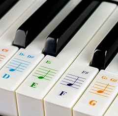 Piano keyboard stickers for sale  Delivered anywhere in USA 