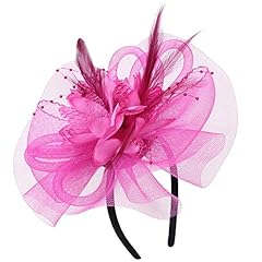 Ladies flower feather for sale  Delivered anywhere in UK