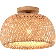 Joyinled deckenleuchte rattan gebraucht kaufen  Wird an jeden Ort in Deutschland
