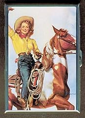 Pin cowgirl redhead for sale  Delivered anywhere in USA 
