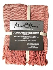 Home herringbone cotton for sale  Delivered anywhere in UK