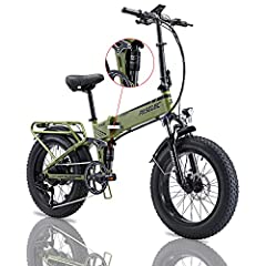 PASELEC Electric Bikes for Adults 20 * 4.0 Folding, used for sale  Delivered anywhere in UK