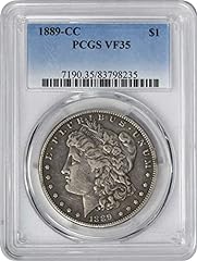 Used, 1889 CC Morgan Dollar VF35 PCGS for sale  Delivered anywhere in USA 