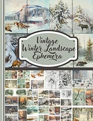 Vintage winter landscape for sale  Delivered anywhere in USA 