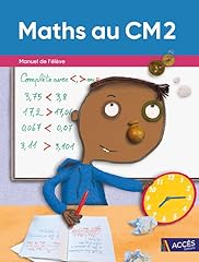 Maths cm2 manuel d'occasion  Livré partout en France