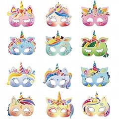 Yayafunfun unicorn masks for sale  Delivered anywhere in UK