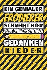 Notizbuch liniert erodierer gebraucht kaufen  Wird an jeden Ort in Deutschland