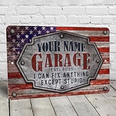 Garage sign personalized for sale  Delivered anywhere in USA 