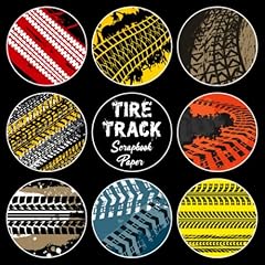 Tire track scrapbook for sale  Delivered anywhere in USA 