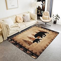 Bear area rug for sale  Delivered anywhere in USA 