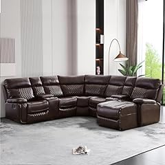 Olodumare leather sectional for sale  Delivered anywhere in USA 
