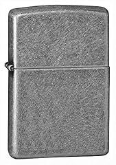 Zippo antique silver usato  Spedito ovunque in Italia 