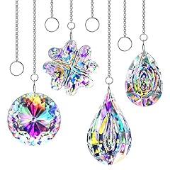 4pcs crystal suncatchers for sale  Delivered anywhere in USA 