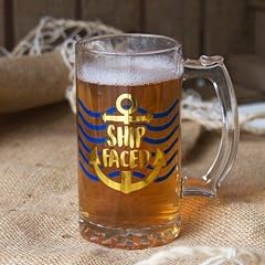 Ship faced pint for sale  Delivered anywhere in UK