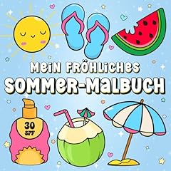 Fröhliches sommer malbuch gebraucht kaufen  Wird an jeden Ort in Deutschland