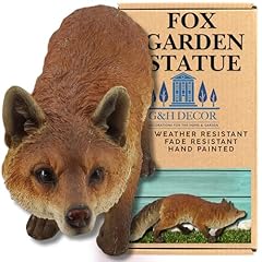 Decor realistic fox for sale  Delivered anywhere in UK