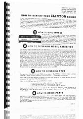 Clinton engine parts for sale  Delivered anywhere in USA 