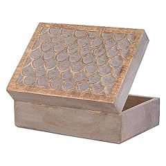 Scallop wooden box for sale  Delivered anywhere in USA 