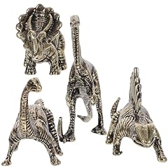 4pcs brass dinosaur for sale  Delivered anywhere in USA 