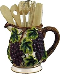 Grape ceramic pitcher for sale  Delivered anywhere in USA 