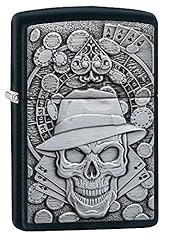 Zippo gambling skull for sale  Delivered anywhere in USA 