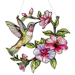 Stained glass hummingbird for sale  Delivered anywhere in USA 