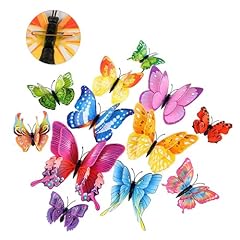 Pcs butterfly wall for sale  Delivered anywhere in UK