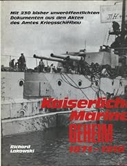 Kaiserliche marine geheim gebraucht kaufen  Wird an jeden Ort in Deutschland