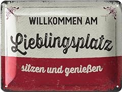 Lanolu retro blechschild gebraucht kaufen  Wird an jeden Ort in Deutschland
